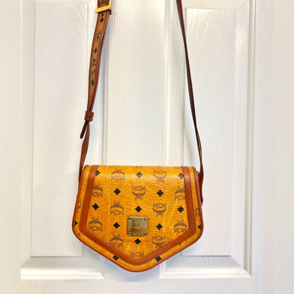 MCM Brown Crossbody Bag